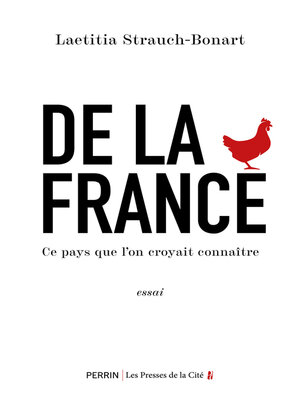 cover image of De la France (Prix Grammaticakis-Neumann)